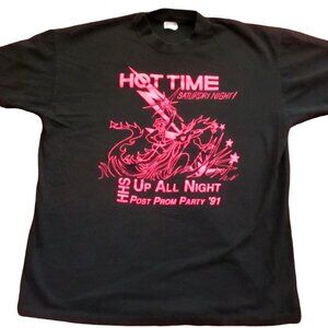 Single Stitch Vintage Men's T-shirt 2XL Haxtun Colorado Prom 1991 90's Stedman